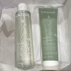 Caudalie Purifying Toner & Purifying Gel Cleanser
